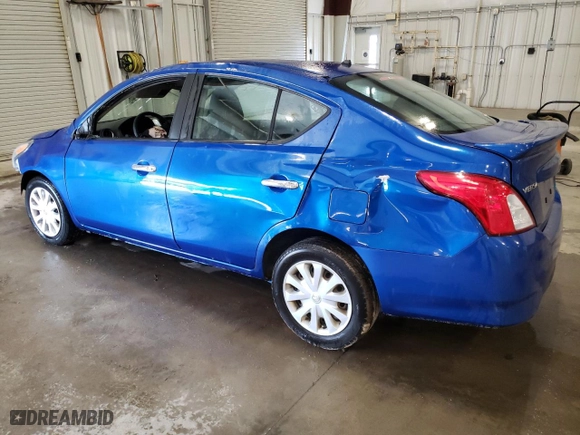 2016 Nissan Versa SV with VIN 3N1CN7AP5GL831111, listed as a Copart auction lot 48106295 with 155,839 mi miles and Salvage Title. Bid and sale history available at carsss.com. Image 2.