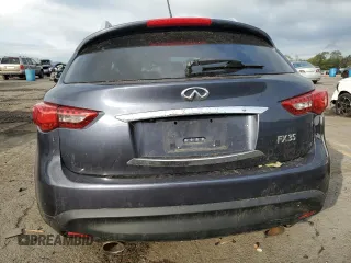 2010 Infiniti FX35 with VIN JN8AS1MW1AM851242, listed as a Copart auction lot 74244064 with 0 mi miles and Salvage Title. Bid and sale history available at carsss.com. Image 6.