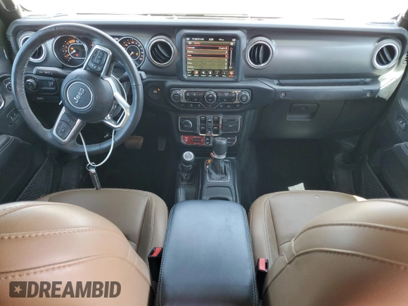 2023 Jeep Gladiator Rubicon с VIN 1C6JJTBM8PL515539, выставлен на аукционе Copart как лот 61076725 с пробегом 21 434 миль миль и Списание • Salvage title. История ставок и продаж доступна на DreamBid. Изображение 8.