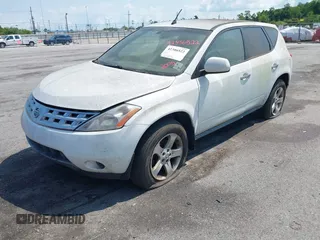 2005 Nissan Murano SL z VIN JN8AZ08TX5W316314, wystawiony jako IAAI lot #42386522 z przebiegiem 151 704 mil mil oraz . Historia ofert i sprzedaży dostępna na DreamBid. Obrazek 2.