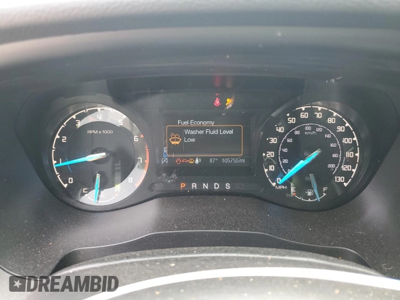 2020 Ford Ranger XL with VIN 1FTER4FH3LLA57621, listed as a Copart auction lot 60881405 with 105,755 mi miles and Salvage title. Bid and sale history available at DreamBid. Image 9.