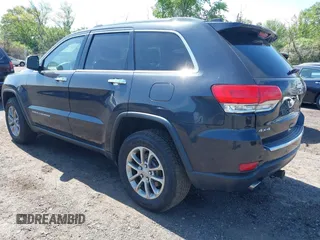 2014 Jeep Grand Cherokee Limited z VIN 1C4RJFBG3EC570064, wystawiony jako IAAI lot #42246935 z przebiegiem 120 766 mil mil oraz . Historia ofert i sprzedaży dostępna na DreamBid. Obrazek 3.