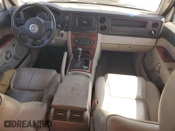 2007 Jeep Commander Limited with VIN 1J8HG58N07C573963, listed as a Copart auction lot 65088595 with 156,895 mi miles and Clean title. Bid and sale history available at DreamBid. Image 8.