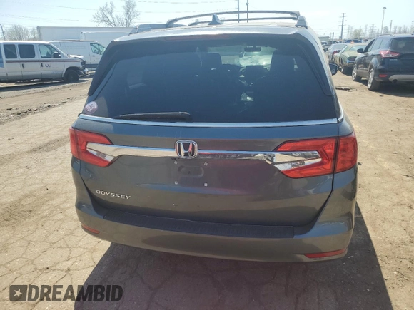 2018 Honda Odyssey EX-L with VIN 5FNRL6H78JB061392, listed as a Copart auction lot 53850915 with 172,103 mi miles and Clean Title. Bid and sale history available at carsss.com. Image 6.
