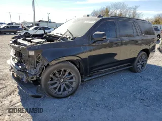 2021 Cadillac Escalade Sport Platinum z VIN 1GYS4GKL4MR204504, wystawiony jako Copart lot #82045314 z przebiegiem Nie podano mil oraz Szkoda całkowita • Salvage title. Historia ofert i sprzedaży dostępna na DreamBid. Obrazek 1.