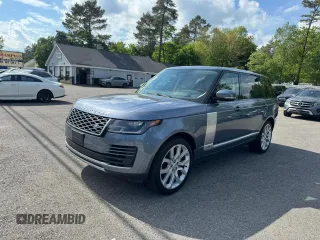 2018 Land Rover Range Rover z VIN SALGS5RE0JA389070, wystawiony jako Copart lot #57792985 z przebiegiem 131 922 mil mil oraz Czysty tytuł • Clean title. Historia ofert i sprzedaży dostępna na DreamBid. Obrazek 1.