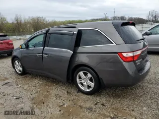 2013 Honda Odyssey Touring with VIN 5FNRL5H97DB058225, listed as a Copart auction lot 51679275 with 150,755 mi miles and Salvage Title. Bid and sale history available at carsss.com. Image 2.