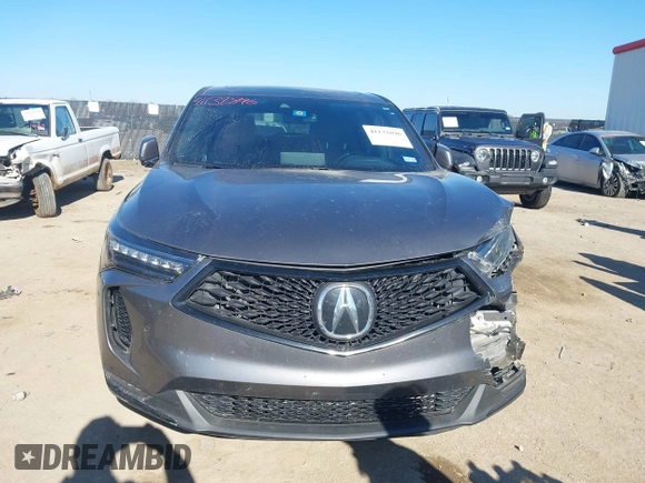 2022 Acura RDX w/A-Spec Package with VIN 5J8TC1H65NL002109, listed as a IAAI auction lot 41132896 with 77,360 mi miles and . Bid and sale history available at carsss.com. Image 12.