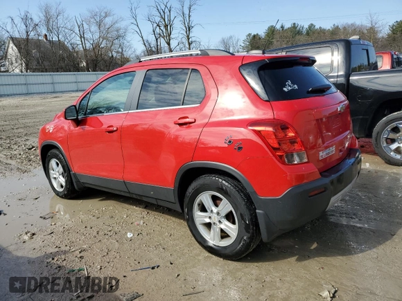 2015 Chevrolet Trax LT with VIN KL7CJLSB6FB258303, listed as a Copart auction lot 52513275 with 80,864 mi miles and Clean Title. Bid and sale history available at carsss.com. Image 2.