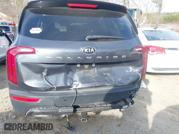 2021 Kia Telluride LX z VIN 5XYP24HCXMG189318, wystawiony jako IAAI lot #41458599 z przebiegiem 102 304 mil mil oraz . Historia ofert i sprzedaży dostępna na DreamBid. Obrazek 6.