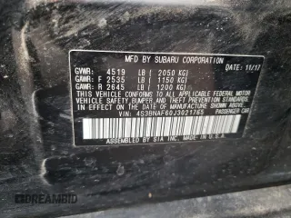 2018 Subaru Legacy Premium with VIN 4S3BNAF60J3021765, listed as a Copart auction lot 75818683 with 155,655 mi miles. Bid and sale history available at carsss.com. Image 12.