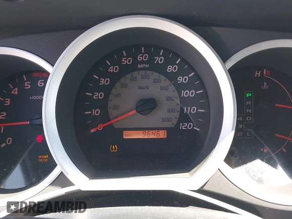 2008 Toyota Tacoma PreRunner with VIN 5TEJU62N68Z473062, listed as a IAAI auction lot 41988269 with 96,461 mi miles. Bid and sale history available at carsss.com. Image 15.