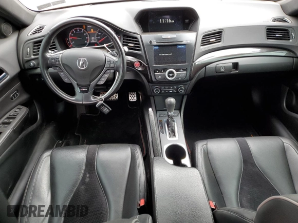 2020 Acura ILX w/Premium/A-SPEC Pkg with VIN 19UDE2F82LA008645, listed as a Copart auction lot 48473335 with 122,544 mi miles and Salvage Title. Bid and sale history available at carsss.com. Image 8.