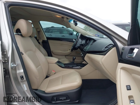 2014 Kia Cadenza Limited with VIN KNALN4D71E5137744, listed as a IAAI auction lot 42063014 with 61,310 mi miles. Bid and sale history available at carsss.com. Image 5.