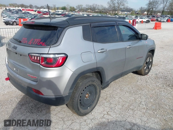 2018 Jeep Compass Trailhawk с VIN 3C4NJDDB7JT451646, выставлен на аукционе IAAI как лот 41909622 с пробегом 118 423 миль миль и . История ставок и продаж доступна на DreamBid. Изображение 4.