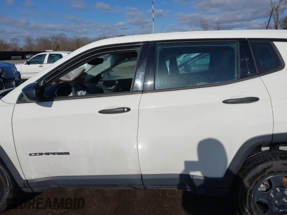 2021 Jeep Compass Freedom with VIN 3C4NJDAB7MT510591, listed as a IAAI auction lot 41723328 with 78,436 mi miles and . Bid and sale history available at carsss.com. Image 14.