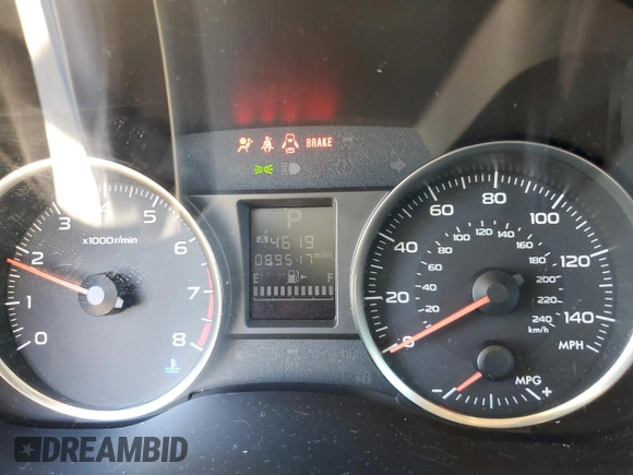 2017 Subaru Crosstrek Premium with VIN JF2GPABC8H8224848, listed as a Copart auction lot 49519295 with 89,517 mi miles and Salvage title. Bid and sale history available at DreamBid. Image 9.