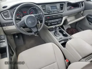 2015 Kia Sedona LX with VIN KNDMB5C19F6031606, listed as a Copart auction lot 51302835 with 96,356 mi miles and Salvage Title. Bid and sale history available at DreamBid. Image 8.