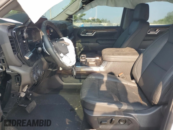 2024 Chevrolet Silverado 1500 RST with VIN 1GCUDEE84RZ183333, listed as a Copart auction lot 64960724 with 7,187 mi miles and Salvage Title. Bid and sale history available at carsss.com. Image 7.