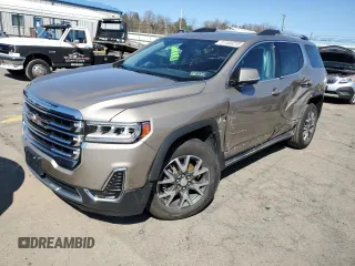 2022 GMC Acadia SLE with VIN 1GKKNRL40NZ173070, listed as a Copart auction lot 51446235 with 50,083 mi miles and Salvage Title. Bid and sale history available at carsss.com. Image 1.