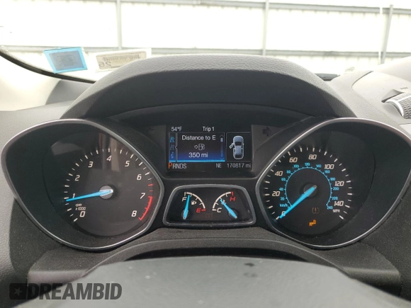 2014 Ford Escape Titanium with VIN 1FMCU9J94EUB20852, listed as a Copart auction lot 51412835 with 170,817 mi miles and Salvage Title. Bid and sale history available at DreamBid. Image 9.