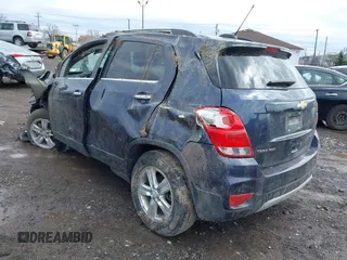 2018 Chevrolet Trax LT with VIN 3GNCJPSB6JL416227, listed as a IAAI auction lot 41954191 with 58,076 mi miles and . Bid and sale history available at carsss.com. Image 3.