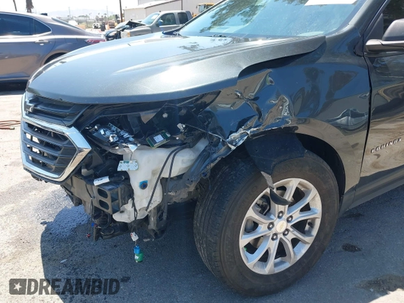 2020 Chevrolet Equinox LS with VIN 3GNAXHEV4LS659089, listed as a IAAI auction lot 42146900 with 53,552 mi miles and . Bid and sale history available at DreamBid. Image 17.