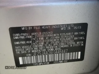 2014 Subaru Forester 2.5i with VIN JF2SJAAC6EG446447, listed as a Copart auction lot 42239515 with 168,426 mi miles and Salvage Title. Bid and sale history available at carsss.com. Image 16.