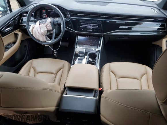 2021 Audi Q7 Premium z VIN WA1AXAF70MD023877, wystawiony jako Copart lot #49084005 z przebiegiem 28 431 mil mil oraz Nie do naprawy • Non repairable. Historia ofert i sprzedaży dostępna na DreamBid. Obrazek 8.