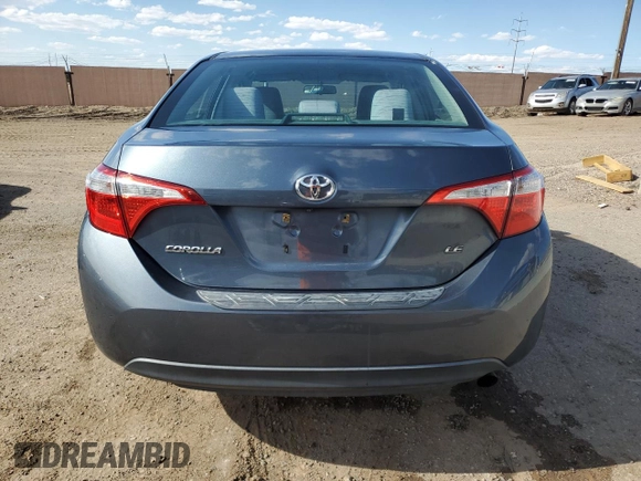 2016 Toyota Corolla L z VIN 2T1BURHEXGC570962, wystawiony jako Copart lot #56691285 z przebiegiem 103 872 mil mil oraz Szkoda całkowita • Salvage title. Historia ofert i sprzedaży dostępna na DreamBid. Obrazek 6.