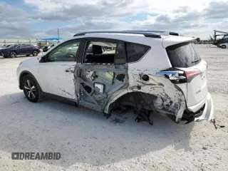 2017 Toyota RAV4 XLE with VIN JTMWFREV4HJ709358, listed as a Copart auction lot 42289365 with 44,900 mi miles and Salvage Title. Bid and sale history available at DreamBid. Image 2.
