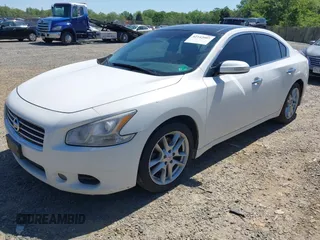 2010 Nissan Maxima 3.5 SV w/Premium Pkg with VIN 1N4AA5AP0AC864580, listed as a IAAI auction lot 42142007 with 186,845 mi miles. Bid and sale history available at carsss.com. Image 2.
