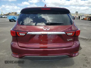 2019 Infiniti QX60 Luxe with VIN 5N1DL0MN3KC507048, listed as a Copart auction lot 47633885 with 20,743 mi miles and Salvage Title. Bid and sale history available at DreamBid. Image 6.