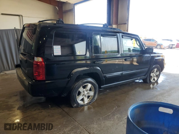 2006 Jeep Commander z VIN 1J8HG48K16C195599, wystawiony jako Copart lot #59402935 z przebiegiem 184 157 mil mil oraz Szkoda całkowita • Salvage title. Historia ofert i sprzedaży dostępna na DreamBid. Obrazek 3.