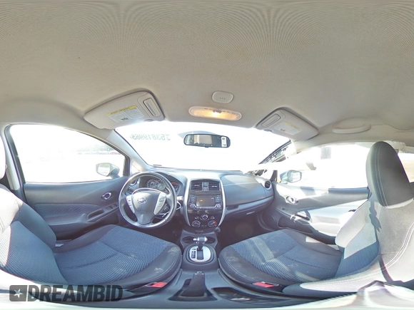 2017 Nissan Note SR with VIN 3N1CE2CP1HL359152, listed as a Copart auction lot 53819965 with 86,731 mi miles and Salvage Title. Bid and sale history available at DreamBid. Image 14.