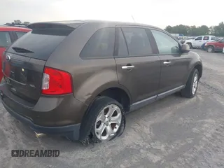 2011 Ford Edge SEL with VIN 2FMDK3JC2BBA63202, listed as a IAAI auction lot 26215471 with 125,684 mi miles. Bid and sale history available at carsss.com. Image 4.