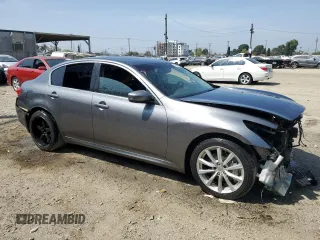 2011 Infiniti G37 Sedan Journey with VIN JN1CV6AP0BM507928, listed as a Copart auction lot 50800205 with 0 mi miles and Salvage Title. Bid and sale history available at carsss.com. Image 4.