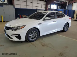2019 Kia Optima S with VIN 5XXGT4L33KG297334, listed as a Copart auction lot 53299435 with 155,082 mi miles and Clean Title. Bid and sale history available at carsss.com. Image 1.