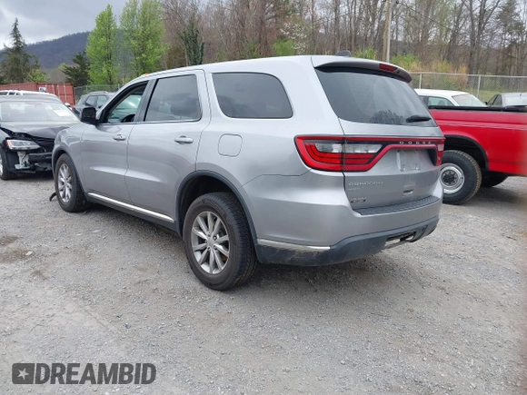2017 Dodge Durango SXT with VIN 1C4RDJAG2HC691071, listed as a IAAI auction lot 41939397 with 115,678 mi miles and . Bid and sale history available at DreamBid. Image 3.