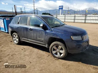 2014 Jeep Compass Sport with VIN 1C4NJDBB4ED566543, listed as a Copart auction lot 47140445 with 144,170 mi miles and Salvage Title. Bid and sale history available at carsss.com. Image 4.
