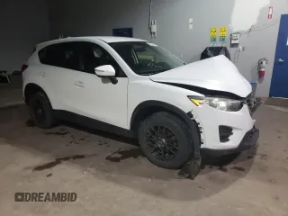 2016 Mazda CX-5 Sport with VIN JM3KE2BE2G0828003, listed as a Copart auction lot 81482614 with 190,993 mi miles and Salvage Title. Bid and sale history available at DreamBid. Image 4.