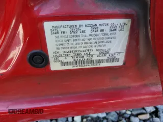 2005 Nissan Sentra S z VIN 3N1CB51D35L537271, wystawiony jako Copart lot #52879995 z przebiegiem 143 687 mil mil oraz Szkoda całkowita • Salvage title. Historia ofert i sprzedaży dostępna na DreamBid. Obrazek 14.