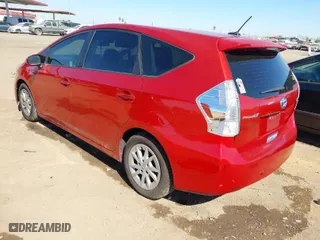 2014 Toyota Prius v Two with VIN JTDZN3EU6EJ014170, listed as a IAAI auction lot 41667010 with 170,265 mi miles. Bid and sale history available at carsss.com. Image 3.