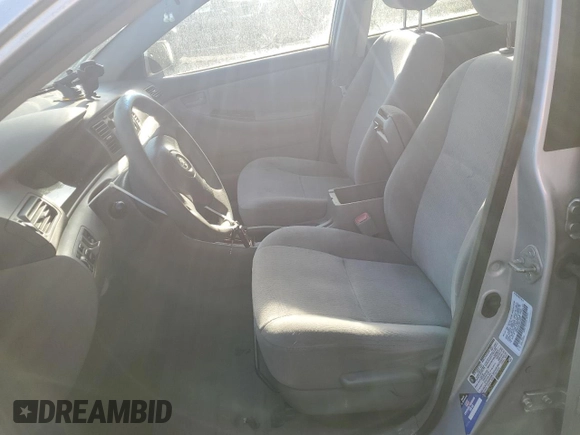 2005 Toyota Corolla CE with VIN 1NXBR32E25Z430410, listed as a Copart auction lot 55486515 with 212,319 mi miles and Clean Title. Bid and sale history available at DreamBid. Image 7.
