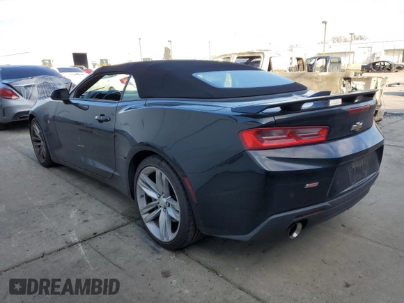 2017 Chevrolet Camaro 2SS with VIN 1G1FH3D78H0209910, listed as a Copart auction lot 38637783 with 79,620 mi miles. Bid and sale history available at carsss.com. Image 2.