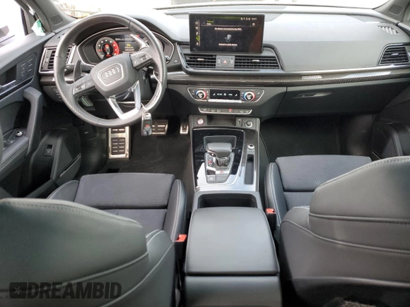 2022 Audi SQ5 Premium Plus with VIN WA1B4AFY7N2049525, listed as a Copart auction lot 54651604 with 22,554 mi miles and . Bid and sale history available at DreamBid. Image 8.