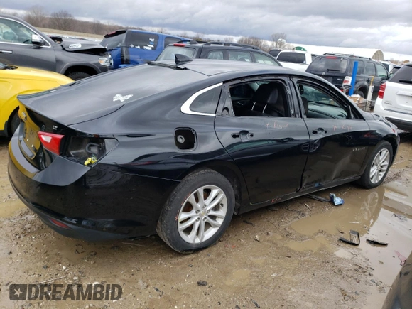 2018 Chevrolet Malibu LT with VIN 1G1ZD5ST0JF226823, listed as a Copart auction lot 47091625 with 159,529 mi miles and Salvage Title. Bid and sale history available at DreamBid. Image 3.