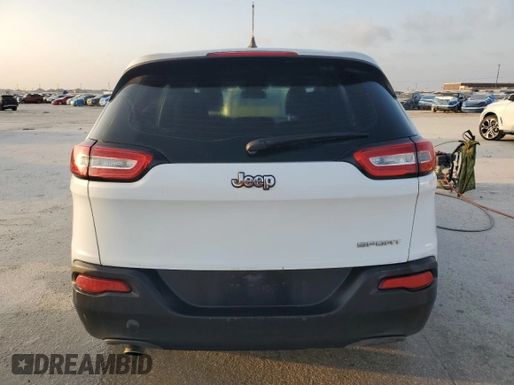 2014 Jeep Cherokee Sport with VIN 1C4PJLAB5EW169030, listed as a Copart auction lot 49086455 with 114,845 mi miles and Clean Title. Bid and sale history available at DreamBid. Image 6.