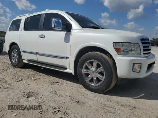 2007 Infiniti QX56 z VIN 5N3AA08C17N802573, wystawiony jako Copart lot #47557175 z przebiegiem 263 078 mil mil oraz Szkoda całkowita • Salvage title. Historia ofert i sprzedaży dostępna na DreamBid. Obrazek 4.