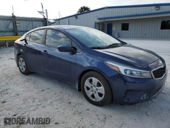 2017 Kia Forte LX with VIN 3KPFK4A77HE157440, listed as a Copart auction lot 50717215 with 179,005 mi miles and Salvage Title. Bid and sale history available at carsss.com. Image 4.